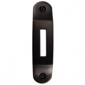 Nicor Wired Lighted Decorator Door Bell Push Button for Prime Chime - Black - DBBK