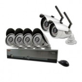 Revo 8-Channel 1 TB DVR Surveillance System with (2) Wireless Bullet Cameras and (4) Wired Bullet Cameras - R84W2EB4E-1T