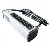 Wiremold 6 ft. 4-Outlet Compact Power Strip - UL100BD