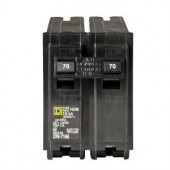 SquareD Homeline 70 Amp Two-Pole Circuit Breaker - HOM270CP