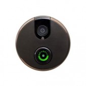 SKYBELL Wi-Fi Video Door Bell Lighted Push Button - Oil Rubbed Bronze - SB200W