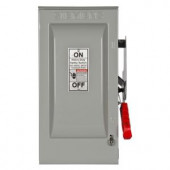 Siemens Heavy Duty 30 Amp 240-Volt 2-Pole Indoor Fusible Safety Switch with Neutral - HF221N