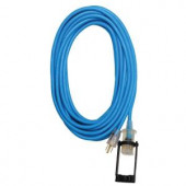 Tasco 100 ft.14/3 SJEOW All-Flex Extension Cord with E-Zee Lock and Lighted End - Blue - 05-00140