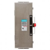Siemens Double Throw 30 Amp 600-Volt 3-Pole Type 4X Non-Fusible Safety Switch - DTNF361S