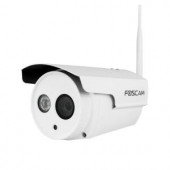Foscam Power Over Ethernet Plug and Play 1.0 MP, 1280 x 720P, H.264 Outdoor IP Camera (White) - FI9803EP