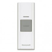 Honeywell Add-on or Replacement Push Button, White, Compatible w/Honeywell 300 Series and Decor Chimes - RPWL300A