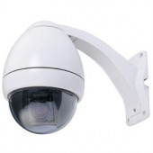 SPT Wired 540TVL PTZ Indoor/Outdoor CCD Dome Surveillance Camera with 23X Optical Zoom - 15-CD523W-S223