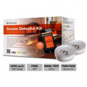 Asante Battery-Operated Smoke Detector Kit - 99-00902-US