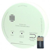 Gentex Hardwired Interconnected Photoelectric Smoke and CO Alarm with Dualink and Battery Backup - GN-503