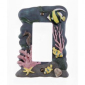 Amerelle Tropical Fish 1 Decora Wall Plate - 1903R