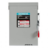 Siemens General Duty 60-Amp 240-Volt Double-Pole Outdoor Non-Fusible Safety Switch - LNF222RU
