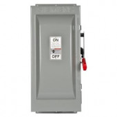 Siemens Heavy Duty 100 Amp 600-Volt 3-Pole Type 12 Non-Fusible Safety Switch - HNF363J