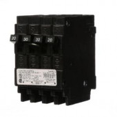 Murray Triplex Two Outer 20 Amp Single-Pole and One Inner 30 Amp Double-Pole-Circuit Breaker - MP23020