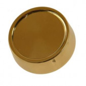 Amerelle Dimmer Knob Wall Plate -Brass - 947BR