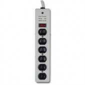  6-Outlet Metal Surge Protector - F9D601-08-DP