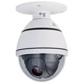 SPT Wired 500TVL PTZ Indoor CCD Dome Surveillance Camera with 10X Optical Zoom - 15-CD51H