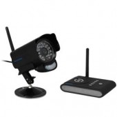 SecurityMan Digital Wireless Indoor Camera with PIR Motion Sensor 2-Way Audio and SD DVR Receiver - DigiAir-SD
