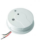 FireX Hardwired 120-Volt Inter-Connectable Smoke Alarm with Battery Backup - 21006371