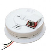  Hardwired 120-Volt Inter Connectable Smoke Alarm With Battery Backup Includes Universal Adapters - 21009444