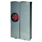 SquareD 125 Amp 8-Space 8-Circuit Ring-Type Overhead/Underground Combination Service Entrance Device - SC8L125S