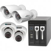 ClearView 4-Channel Phoenix View 2 Dome and 2 Bullet IP Megapixel Camera Network Video Recorder Kit - PHOENIX04041P7273