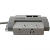 Panamax 4-Outlet Max 4 EX Surge Protector (with 1 LAN and 1 DSL Protection) - M4LT-EX