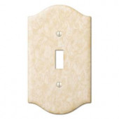 CreativeAccents Steel 1 Toggle Wall Plate - Satin Honey - 9VHN101