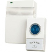TrademarkHome Wireless Remote Control Doorbell with 10 Different Chimes - 72-20488