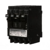 Siemens Quadplex One Outer 30 Amp Double-Pole and One Inner 30 Amp Double-Pole-Circuit Breaker - Q23030CT2