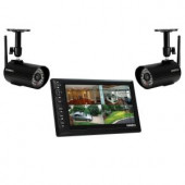 Uniden Wireless 480 TVL Indoor and Outdoor Portable Video Surveillance with 2 Outdoor Cameras - UDS655