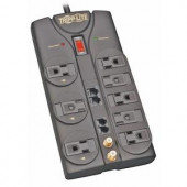 TrippLite Protect It 10 ft. Cord with 8-Outlet Surge - TLP810NET