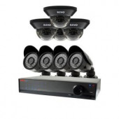 Revo Lite 16-Channel 2TB 960H DVR Surveillance System with (8) 700TVL Cameras - RL161HD4GB4G-2T