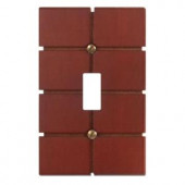 Amerelle Soho 1 Toggle Wall Plate - Brown - 4044T