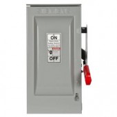 Siemens Heavy Duty 30 Amp 600-Volt 3-Pole Outdoor Fusible Safety Switch - HF361R