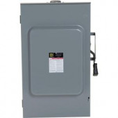 SquareD 200 Amp 240-Volt 3-Pole Non-Fusible Outdoor General Duty Safety Switch - DU324RB