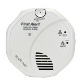 BRK Hardwired Interconnected Smoke and Carbon Monoxide Alarm with Voice Alert - SC7010BV