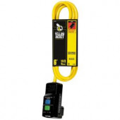 YELLOWJACKET 6 ft. 14/3 SJTW with Right Angle GFCI Plug and Lighted Receptacle - 2879