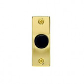 IQAmerica Wired Doorbell Push Button - Gold and Black - DP-1108A