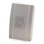 Honeywell Decor Series Wireless Door Chime with Push Button, Satin Nickel - RCWL3501A