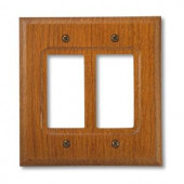 Amerelle 2 Decora Wall Plate - Red Oak - 4008RR
