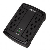 CETECH 6-Outlet Swivel Wall Tap Surge Protector - HDC600WS
