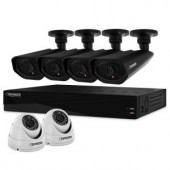 Defender 8-Channel 960H 2TB Surveillance DVR with (4) 800TVL Bullet and (2) 800TVL Dome Cameras - 21362