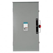 Siemens Double Throw 200 Amp 600-Volt 3-Pole Outdoor Non-Fusible Safety Switch - DTNF364R