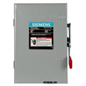 Siemens General Duty 30 Amp 240-Volt 1-Pole Fusible Safety Switch with Neutral - LF111N