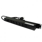 Wiremold 15 ft. 6-Outlet Rackmount Rear Power Strip with Lighted On/Off Switch - J06B2B