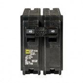 SquareD Homeline 40 Amp Two-Pole Circuit Breaker - HOM240CP