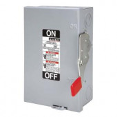 Murray General Duty 30-Amp 240-Volt Double-Pole Indoor Fusible Safety Switch with Neutral - GHN321NU