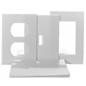 FrostKing 1 Gang Socket Switch and Deco Wall Plate (14-Pack) - OS14H