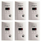 Kidde Plug-In CO Alarm with Digital Display and Battery Backup (6-Pack) - KN COPP 3