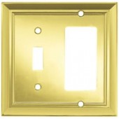 Liberty Architectural 2-Gang and 1 Toggle Combination Wall Plate - 71057
